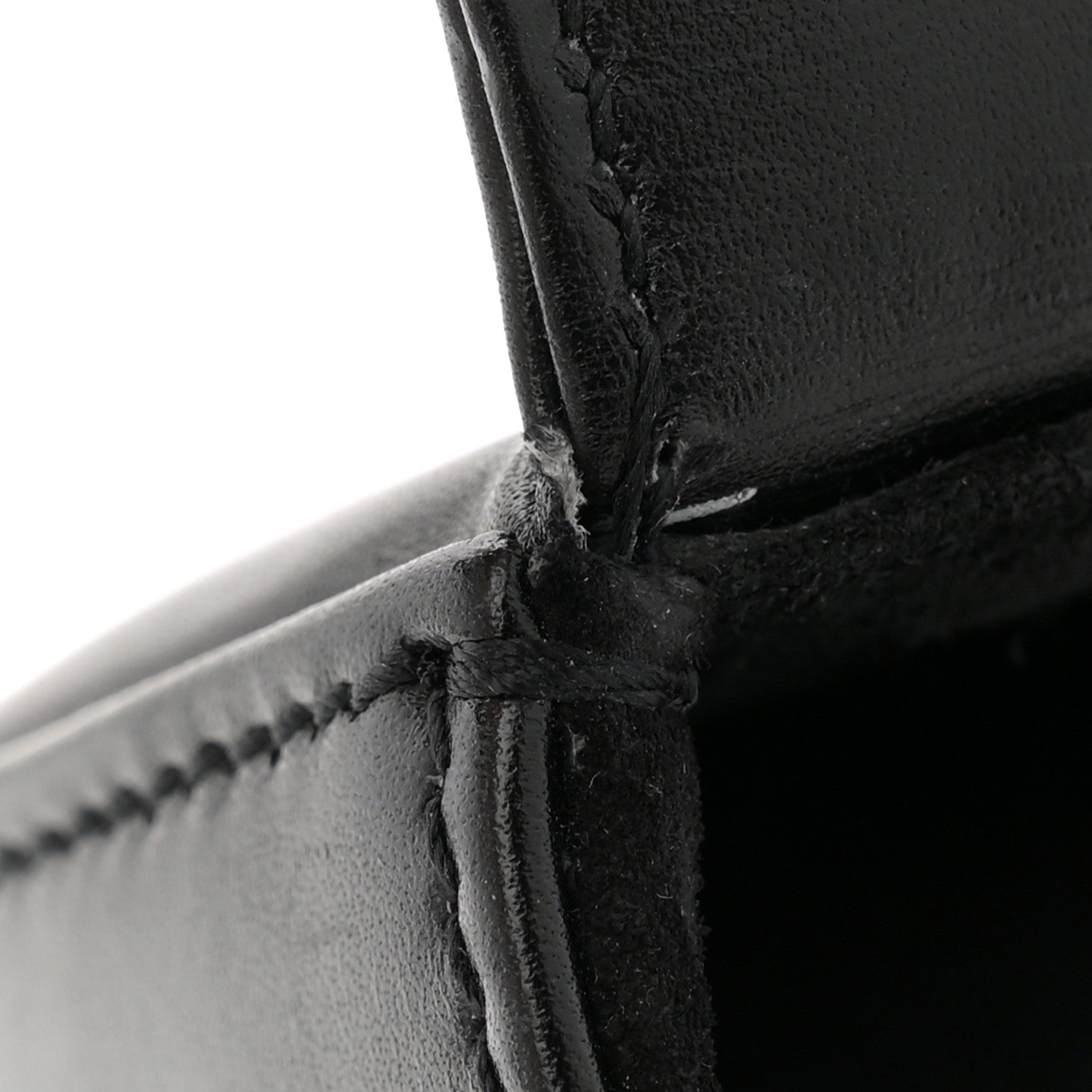 Saint Laurent Box Calfskin Grommet Crossbody Bag Black 11 of 11