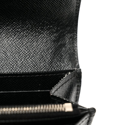 Louis Vuitton Electric Epi Twist Wallet Black 8 of 9