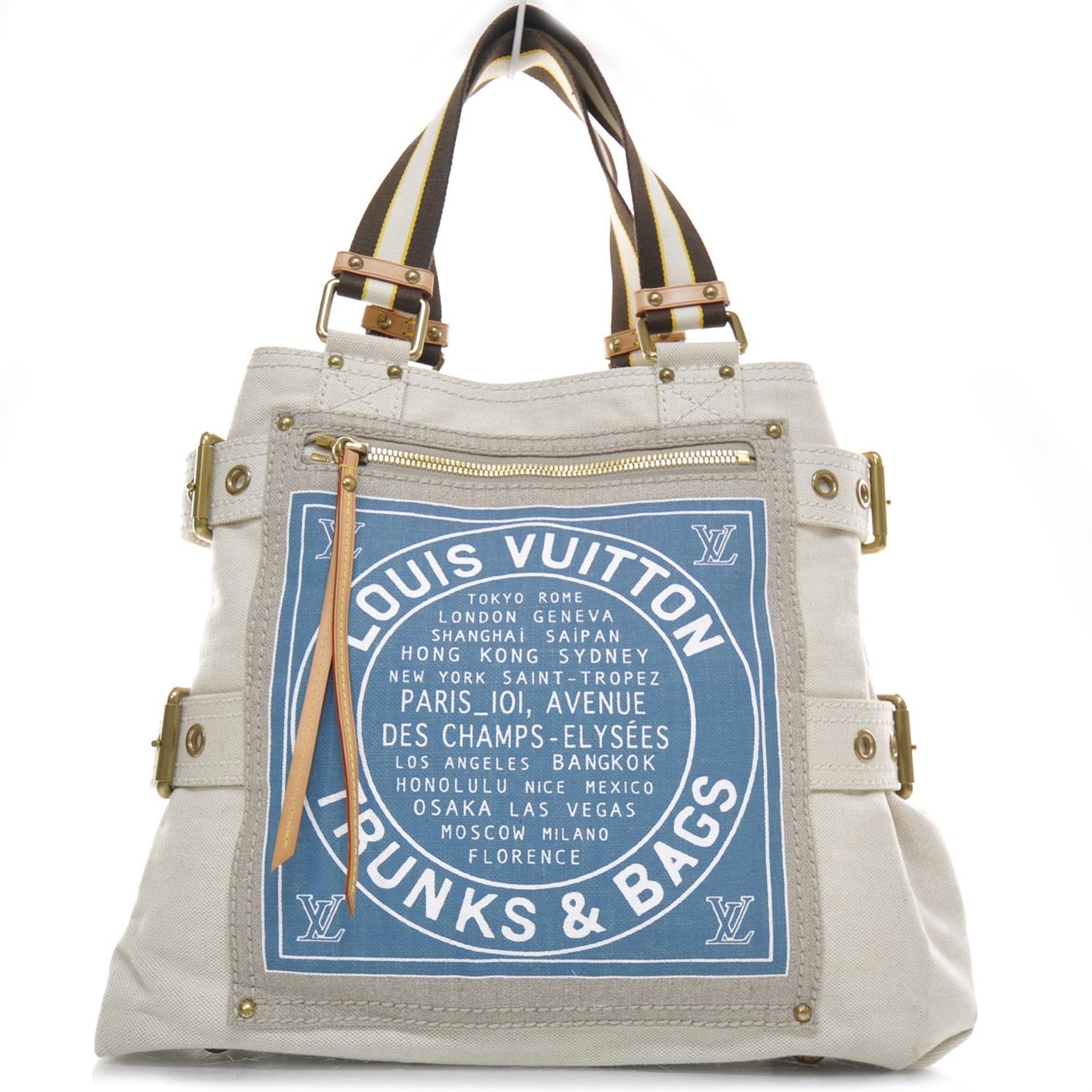 Toile Globe Shopper Cabas MM