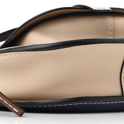 Loewe Calfskin Small Gate Crossbody Bag Blue 9 of 10