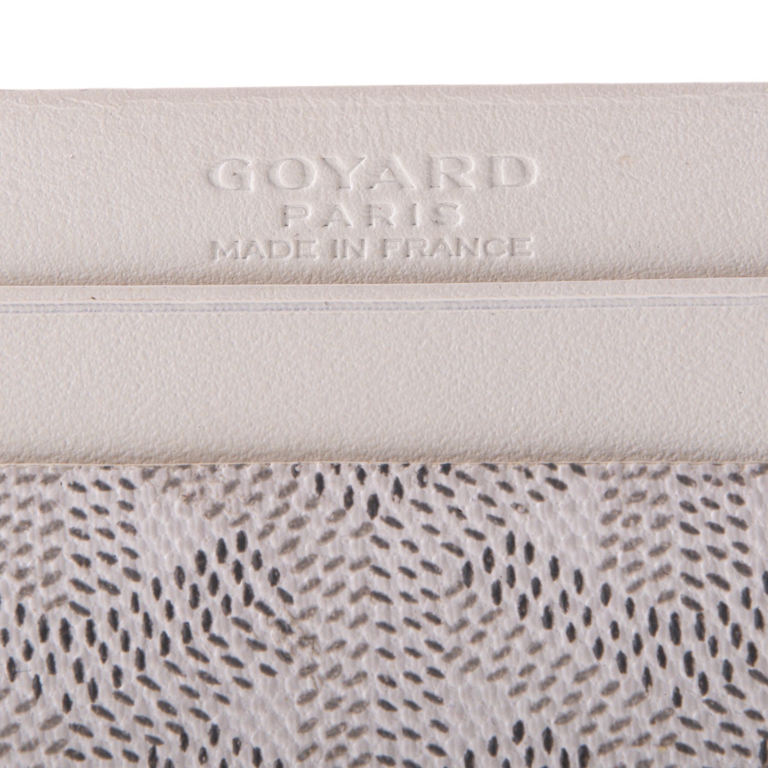 Goyard Goyardine Saint Sulpice Card Holder White 6 of 6