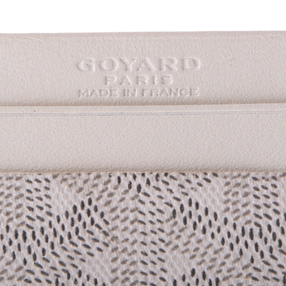 Goyard Goyardine Saint Sulpice Card Holder White 6 of 6