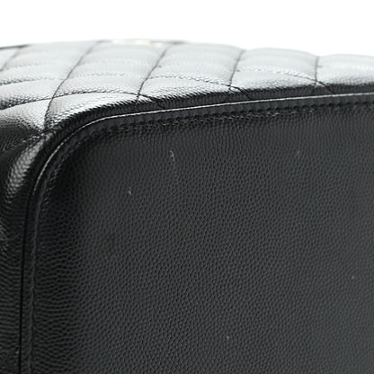 Chanel Caviar Quilted Large Vanity Pouch Black 9 of 10
