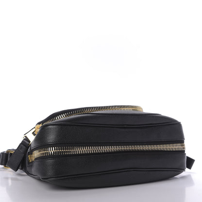 Tom Ford Grained Calfskin Medium Jennifer Crossbody Bag Black 4 of 9
