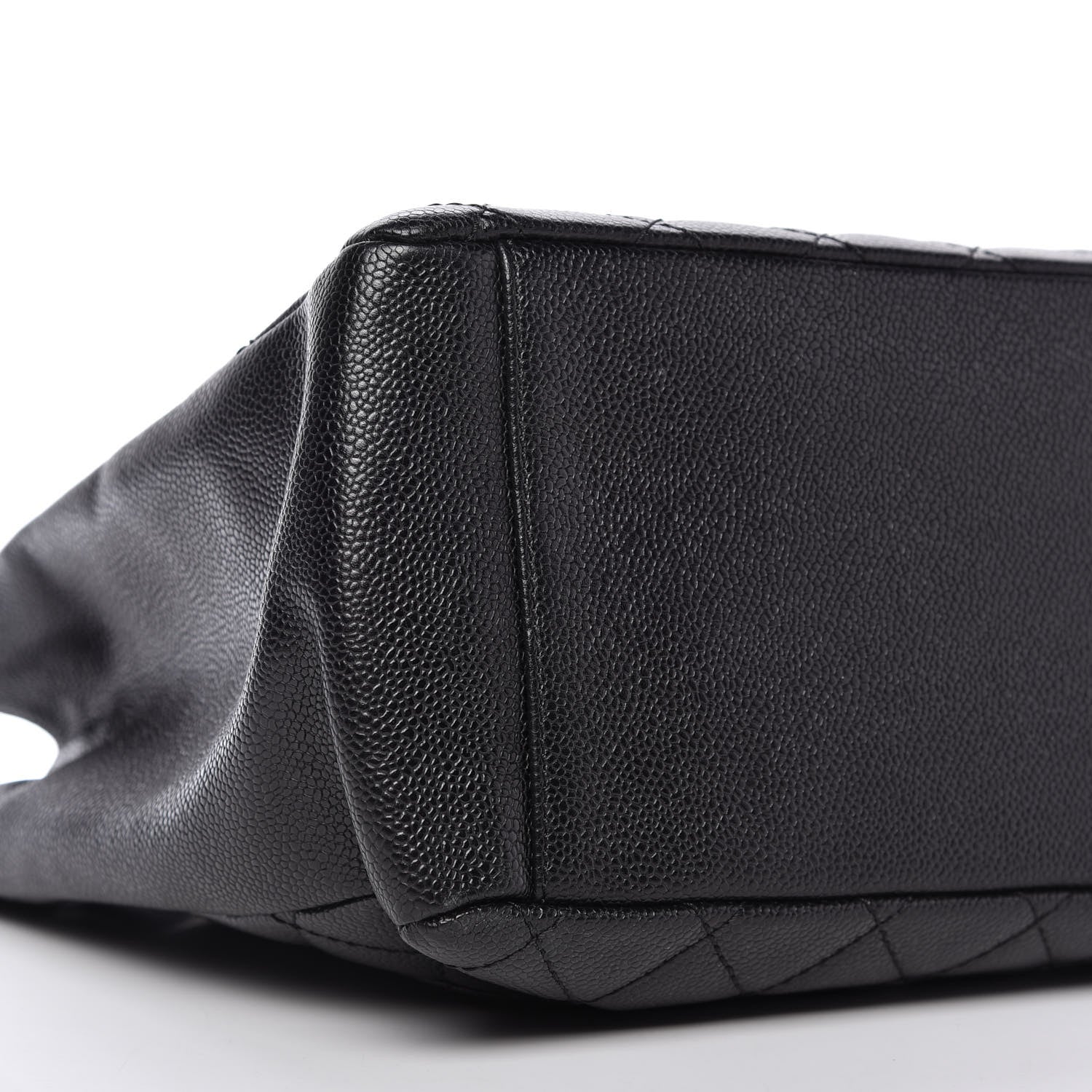 Chanel Caviar Quilted Grand Shopping Tote GST Black 6 of 9