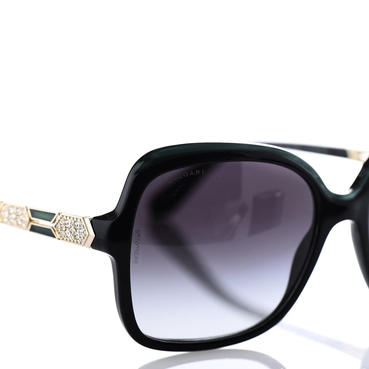 Bulgari Crystal 8181B Sunglasses Black 9 of 12