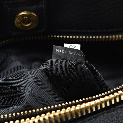 Prada Vitello Daino Tote Black 8 of 14