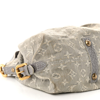 Louis Vuitton Denim Neo Cabby MM Grey 8 of 10