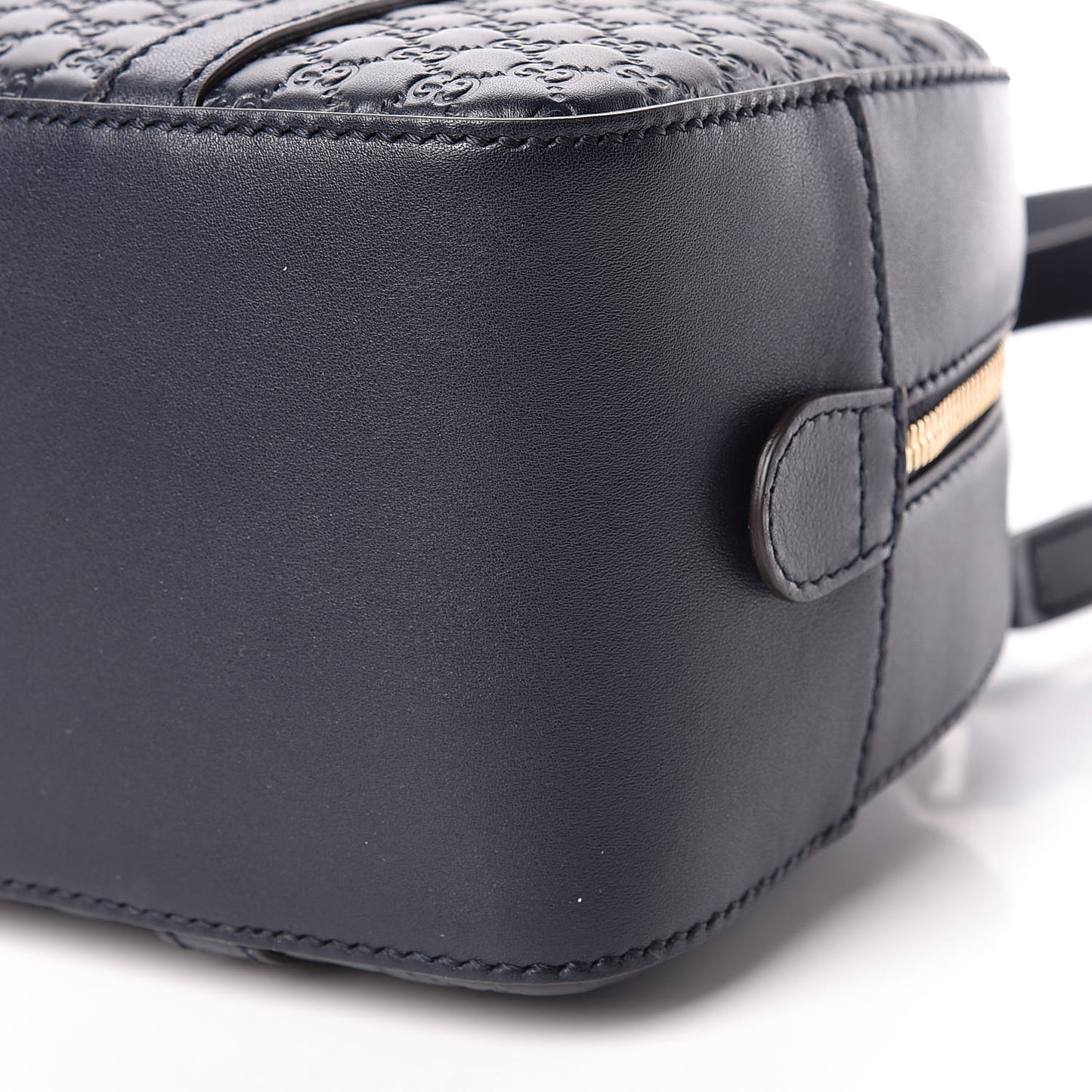 Soft Microguccissima Small Crossbody Bag Blue