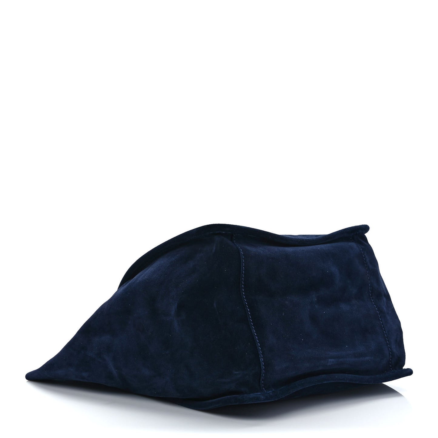 Suede Extra Large Tote Navy