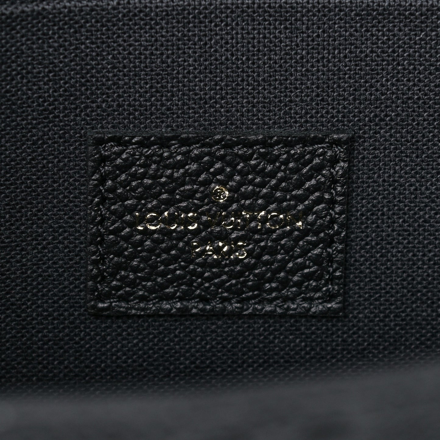 Empreinte Pochette Felicie Chain Wallet Black