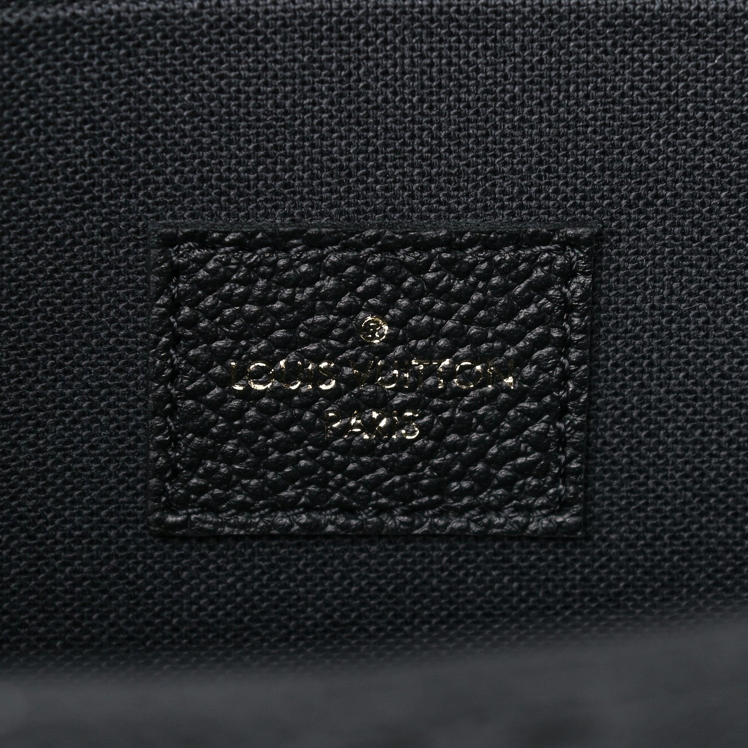 Louis Vuitton Empreinte Pochette Felicie Chain Wallet Black 6 of 8