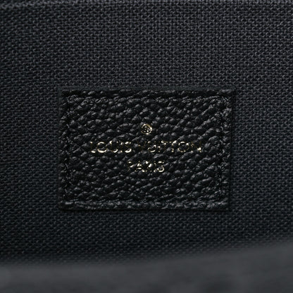 Louis Vuitton Empreinte Pochette Felicie Chain Wallet Black 6 of 8