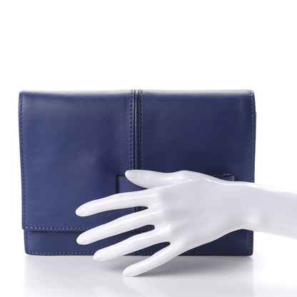 Valentino Garavani Vitello My Own Code Clutch Royal 2 of 10