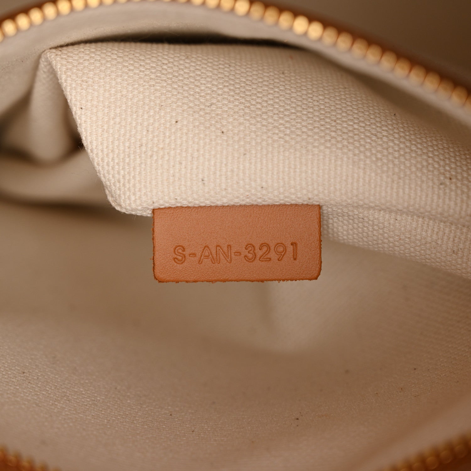 Celine Canvas Calfskin Logo Print Small Vertical Cabas Natural Tan 6 of 10