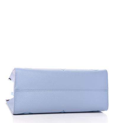 Louis Vuitton Empreinte Monogram Giant By The Pool Onthego MM Summer Blue 4 of 10