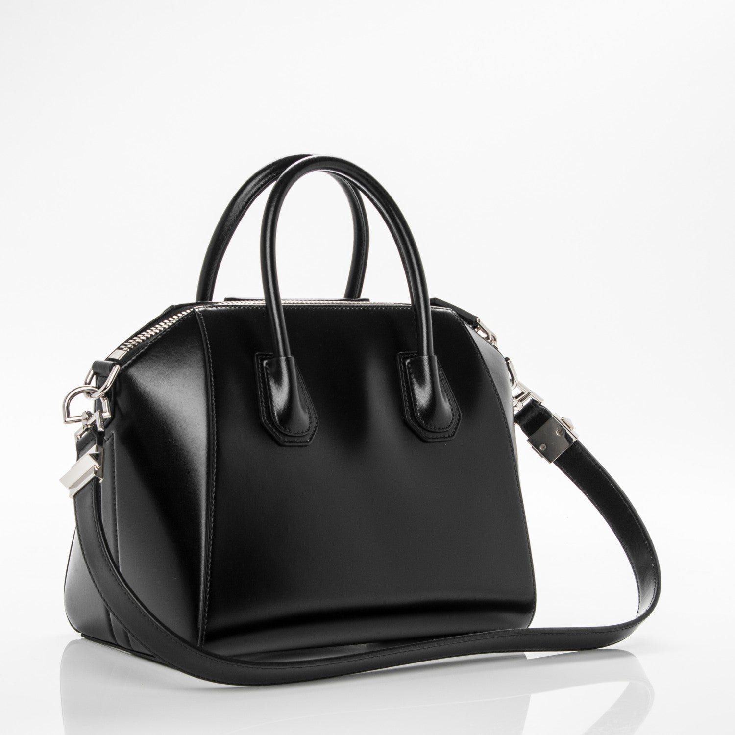 Givenchy Shiny Lord Calfskin Small Antigona Black 3 of 7