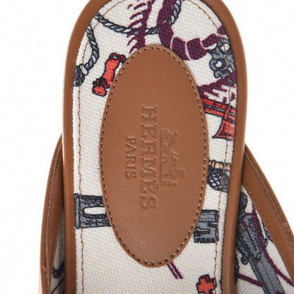 Hermes Calfskin Oz Mules 37 Palissandre 7 of 8