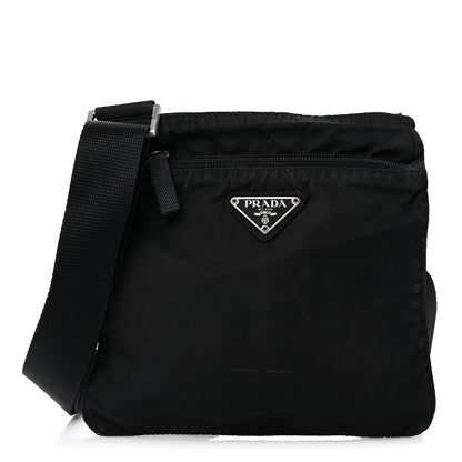 Prada Tessuto Nylon Crossbody Bag Black 1 of 16