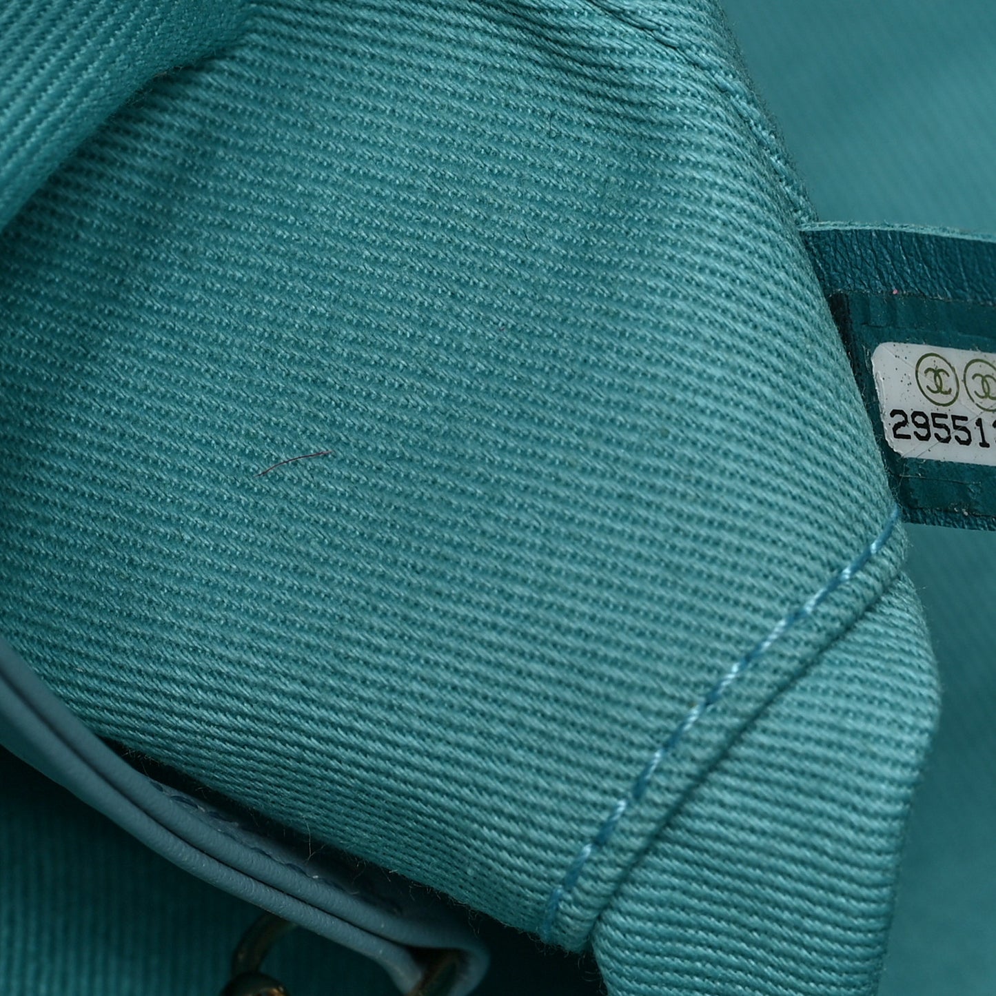 Mixed Fibers Striped Medium Deauville Tote Blue