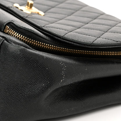 Chanel Caviar Quilted Large Business Affinity Flap Black 11 of 13