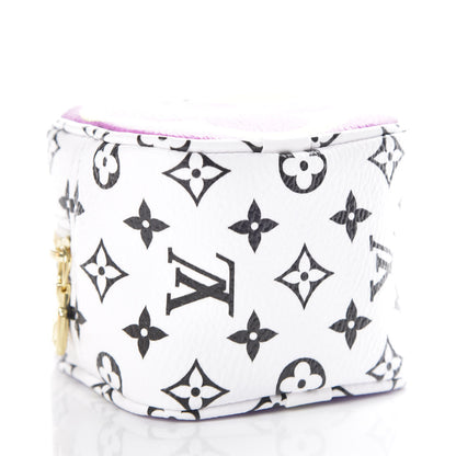 Louis Vuitton Monogram Giant Cube Coin Purse Pink 3 of 8