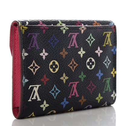 Louis Vuitton Monogram Multicolor Business Card Holder Black Grenade 3 of 8