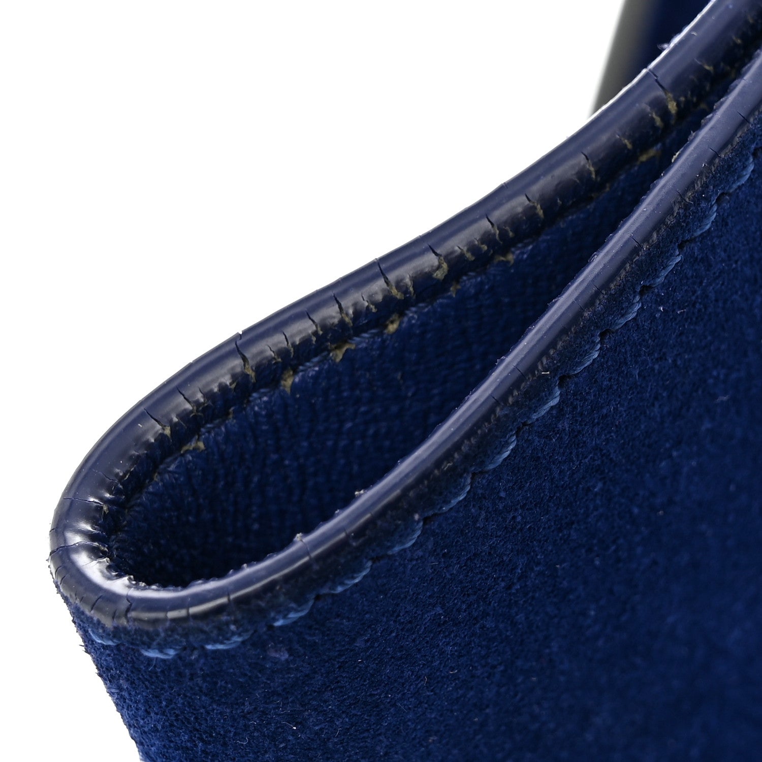Celine Calfskin Suede Medium Tri-Color Trapeze Tri-Color Sand 11 of 13