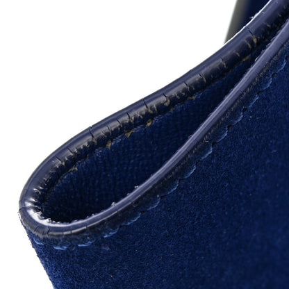 Celine Calfskin Suede Medium Tri-Color Trapeze Tri-Color Sand 11 of 13