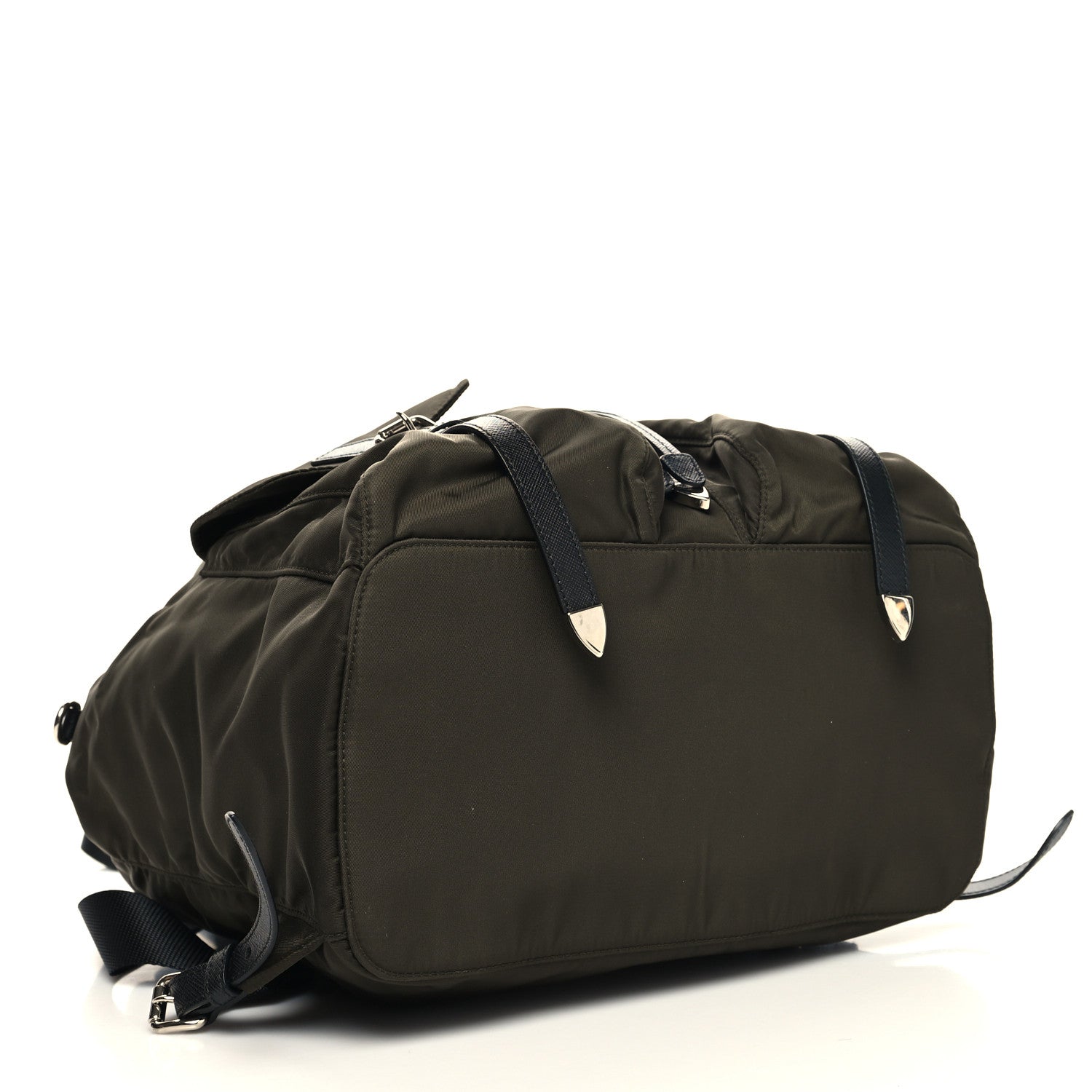 Prada Nylon Vela Saffiano Backpack Mimetico 4 of 9