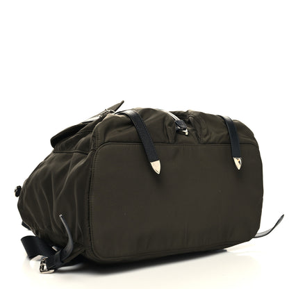 Prada Nylon Vela Saffiano Backpack Mimetico 4 of 9