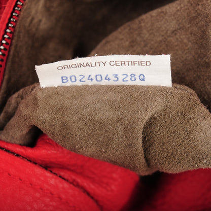 Bottega Veneta Cervo Deerskin Large Hobo Red 8 of 8