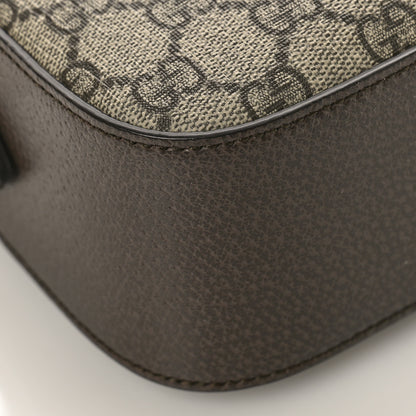 Gucci GG Supreme Monogram Web Neo Vintage Shoulder Bag Beige New Acero Crop 8 of 9