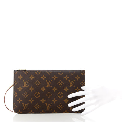 Louis Vuitton Monogram Neverfull MM GM Pochette 2 of 7