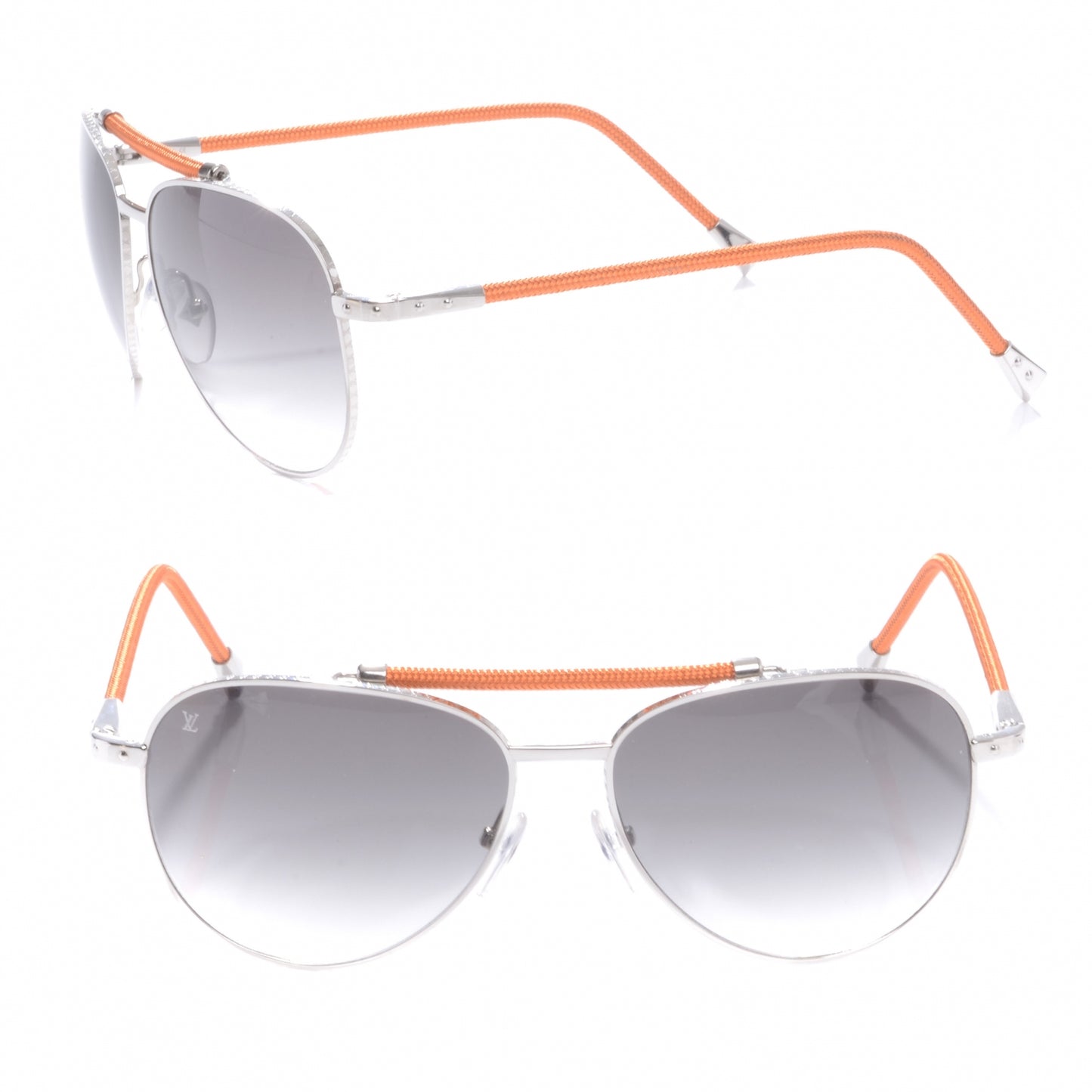 Conspiration Pilote Aviator Sunglasses Orange