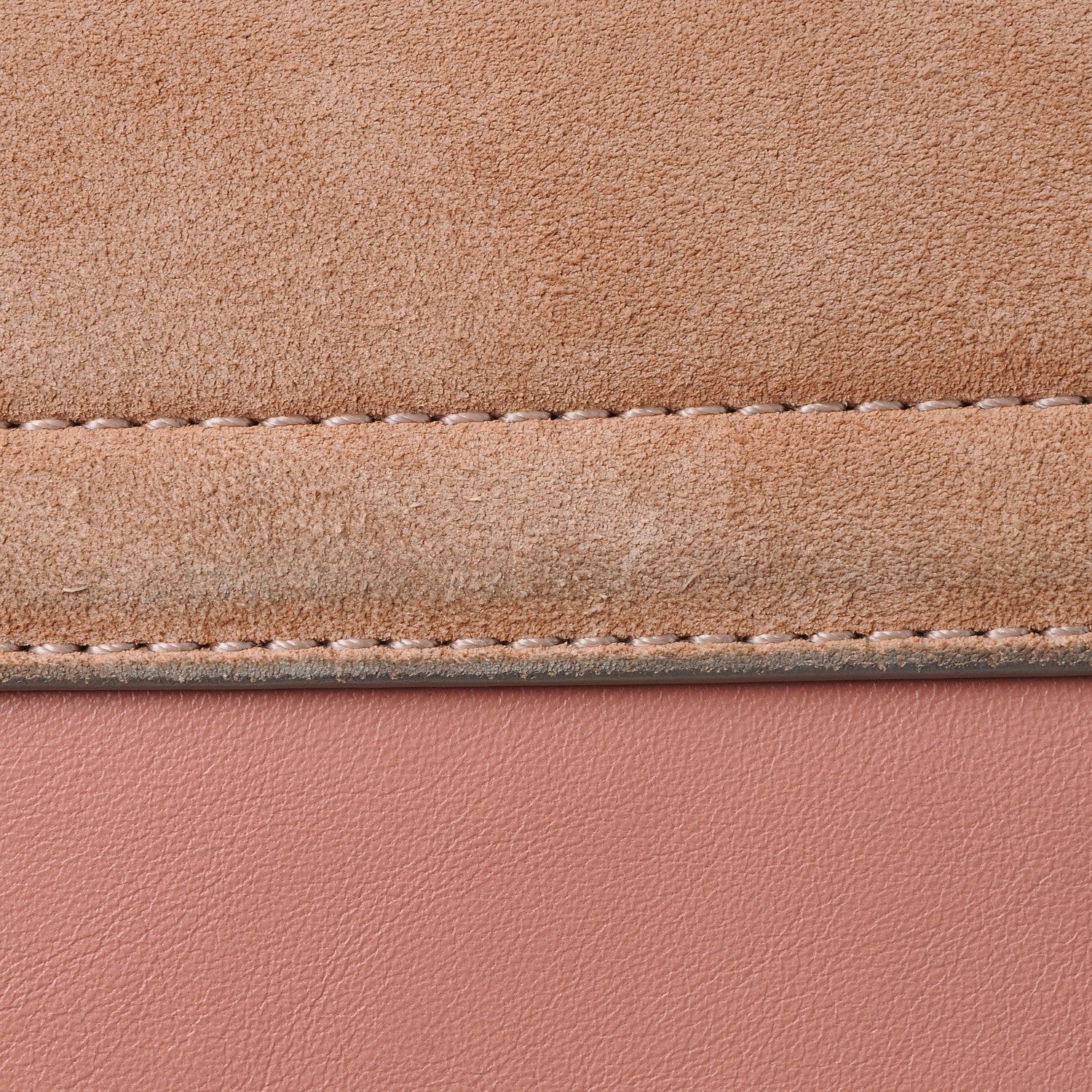 Chloe Suede Medium Faye Shoulder Bag Misty Rose 8 of 10