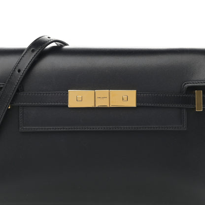 Saint Laurent Smooth Calfskin Manhattan Shoulder Bag Black 8 of 14