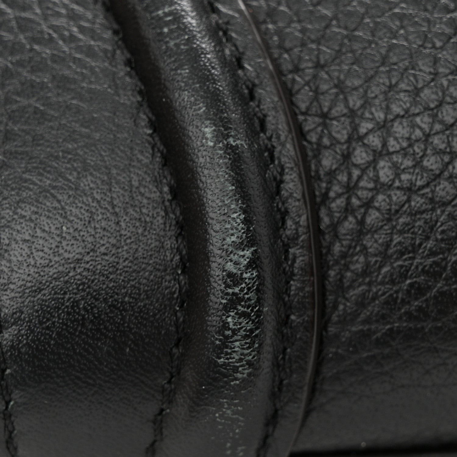 Celine Drummed Calfskin Nano Luggage Black 16 of 19