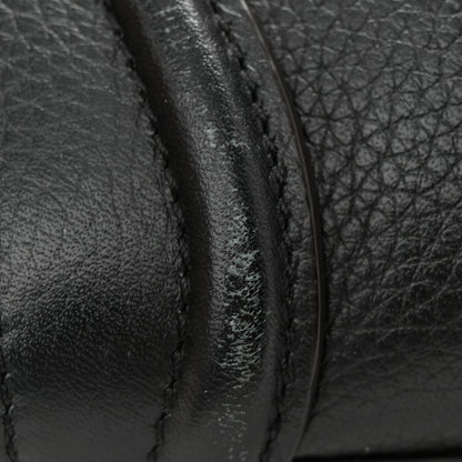 Celine Drummed Calfskin Nano Luggage Black 16 of 19