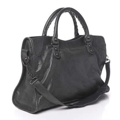 Balenciaga Agneau Classic Hardware City Anthracite 3 of 10