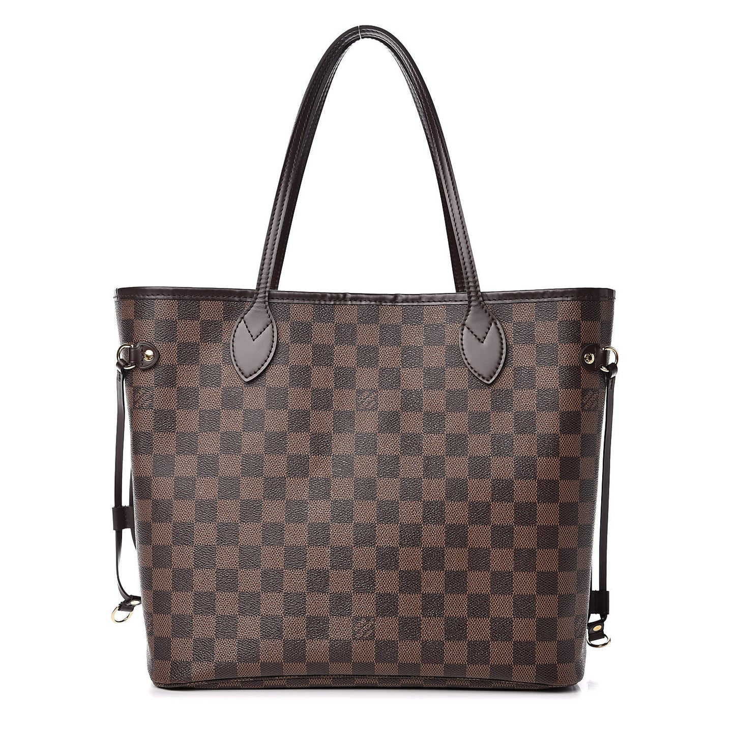 Damier Ebene Neo Neverfull MM Rose Ballerine