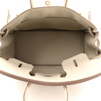 Hermes Togo Birkin 25 Beton 5 of 10