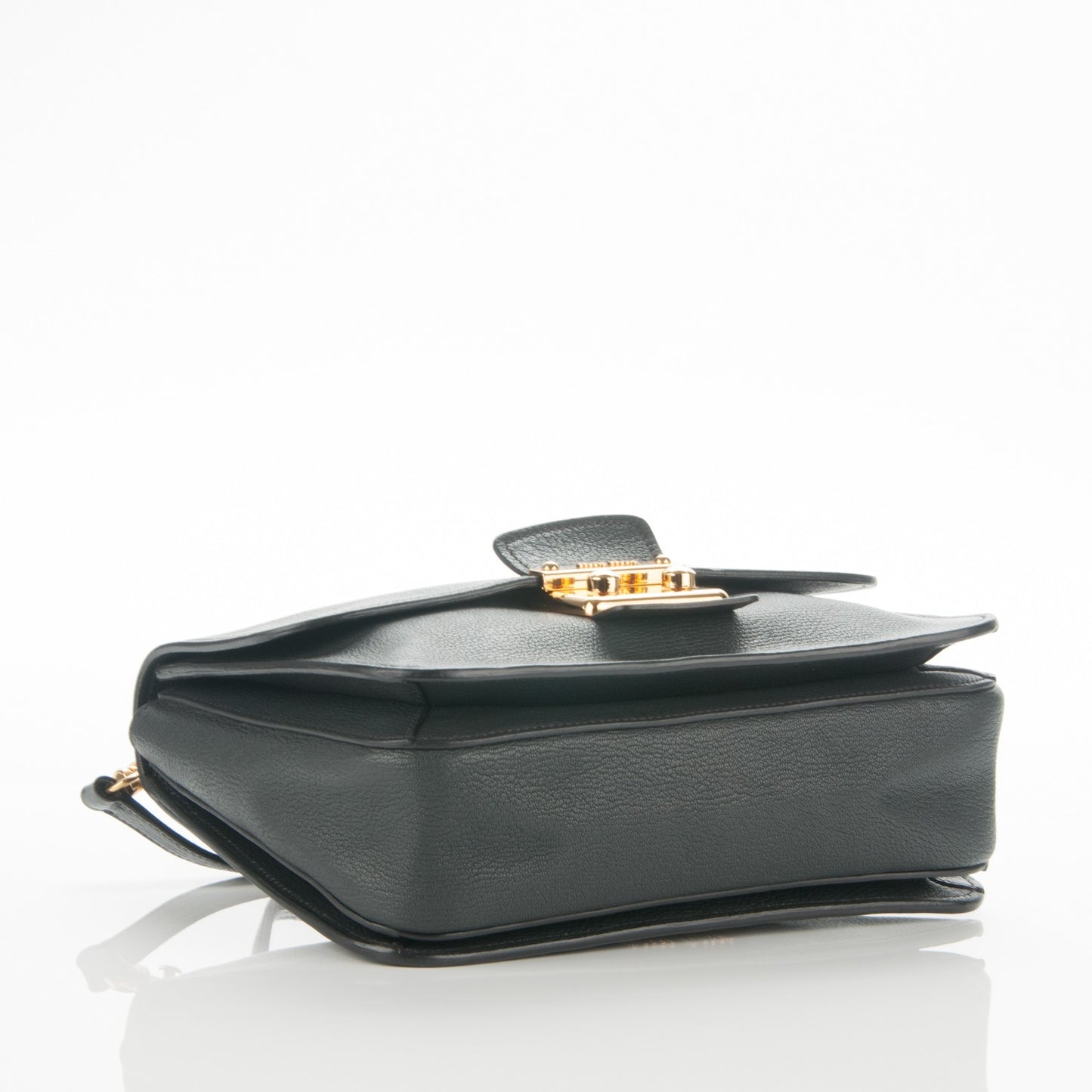 Goatskin Madras Shoulder Bag Ardesia