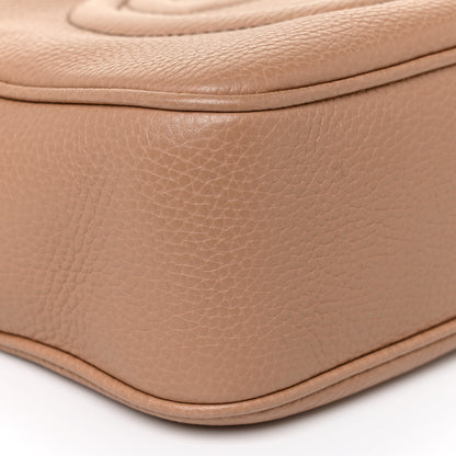 Gucci Pebbled Calfskin Small Soho Disco Bag Camelia 8 of 11