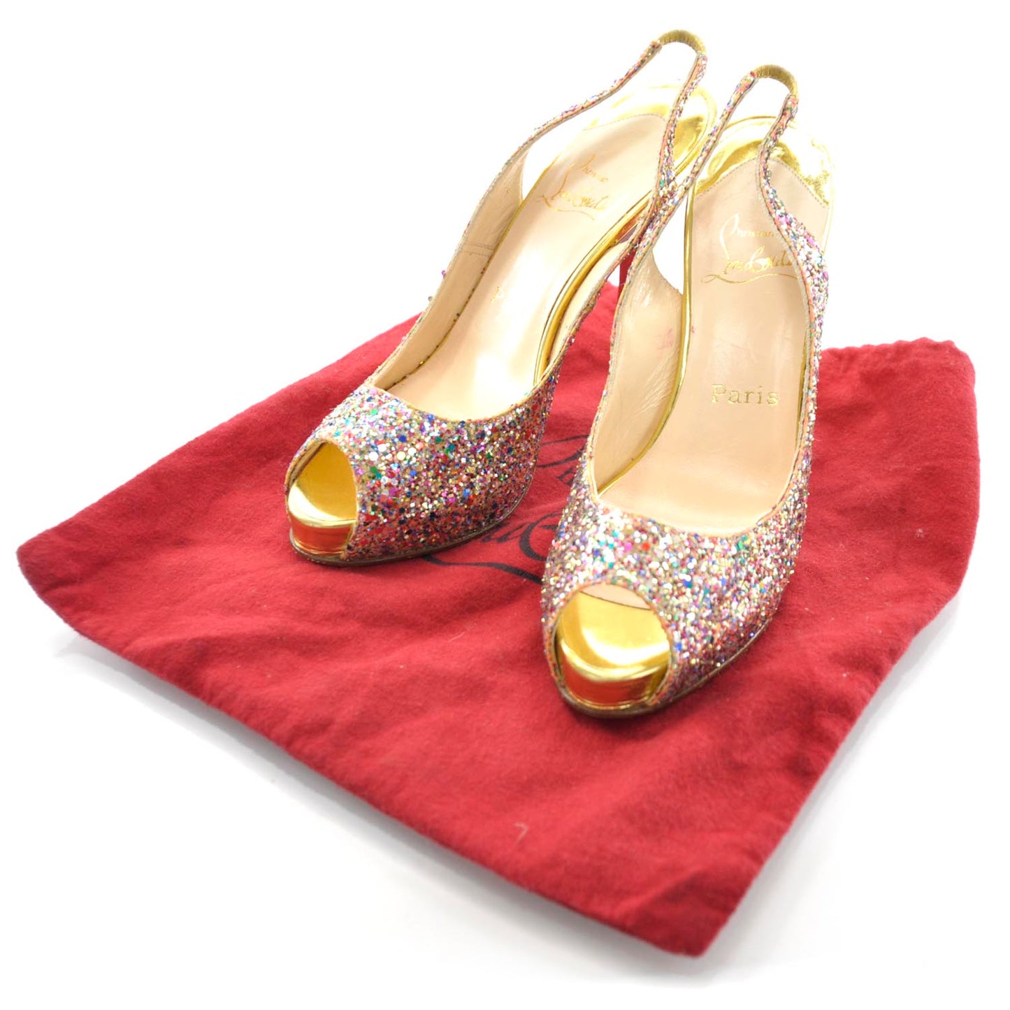 Glitter No Prive 120 Pumps 37.5 Multicolor