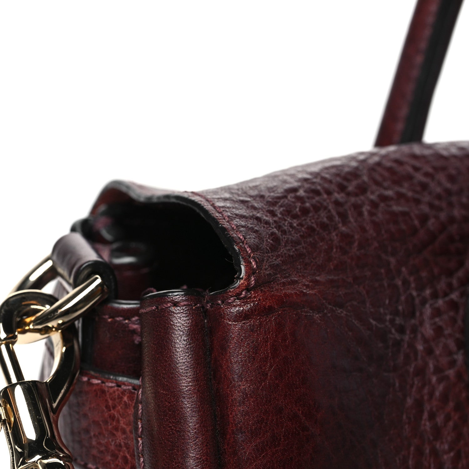 Mulberry Soft Grain Calfskin Small Bayswater Oxblood 10 of 10