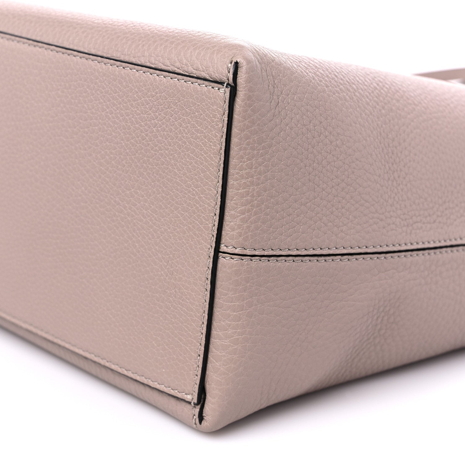 Valentino Garavani Grained Calfskin Rockstud Shoulder Tote Poudre 8 of 8