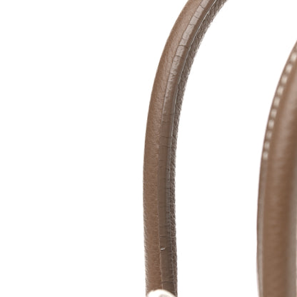 Saint Laurent Grained Calfskin Topstich Baby Sac De Jour Taupe 12 of 12