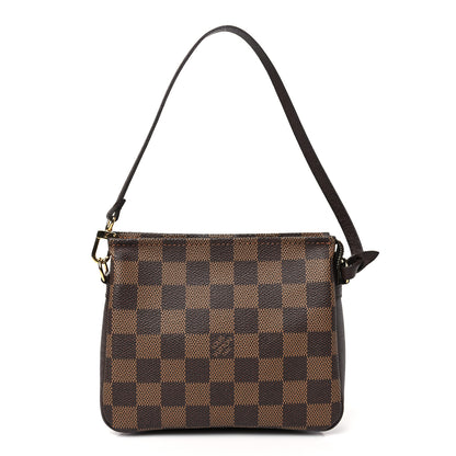 Louis Vuitton Damier Ebene Trousse Make Up Bag Pochette 1 of 9