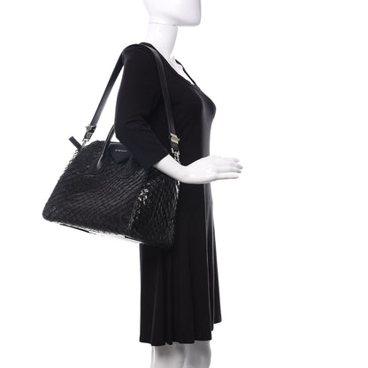 Givenchy Calfskin Pirarucu Medium Antigona Black 2 of 10